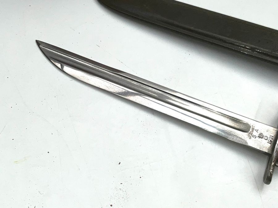 Bayonet And Scabbard Garrand Rifle