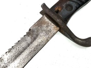 Here is a good rare makers model of this most infamous bayonet of the german army of the great world war, condition is not too bad either comes with scabbard too, reference dbsd2 tel: we accept online payments for all our items listed: bank transfer cash on collection or if wishing over the phone using your debit or credit cards, also doing layby payments plan, or email giving your address details & contact number and we shall send you your items invoice to make