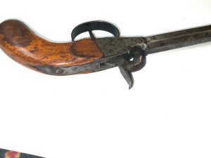 Circa 1840 action needing attention main springs good not holding on cock. Reference drc5 tel: we accept online payments for all our items listed: bank transfer cash on collection or if wishing over the phone using your debit or credit cards, also doing layby payments plan, or email giving your address details & contact number and we shall send you your items invoice to make
