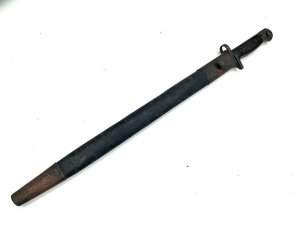 Both bayonet and scabbards in very good condition length of 57 cm width 6 cm depth 4 cm, reference cc tel: we accept online payments for all our items listed: bank transfer cash on collection or if wishing over the phone using your debit or credit cards, also doing layby payments plan, or email giving your address details & contact number and we shall send you your items invoice to make