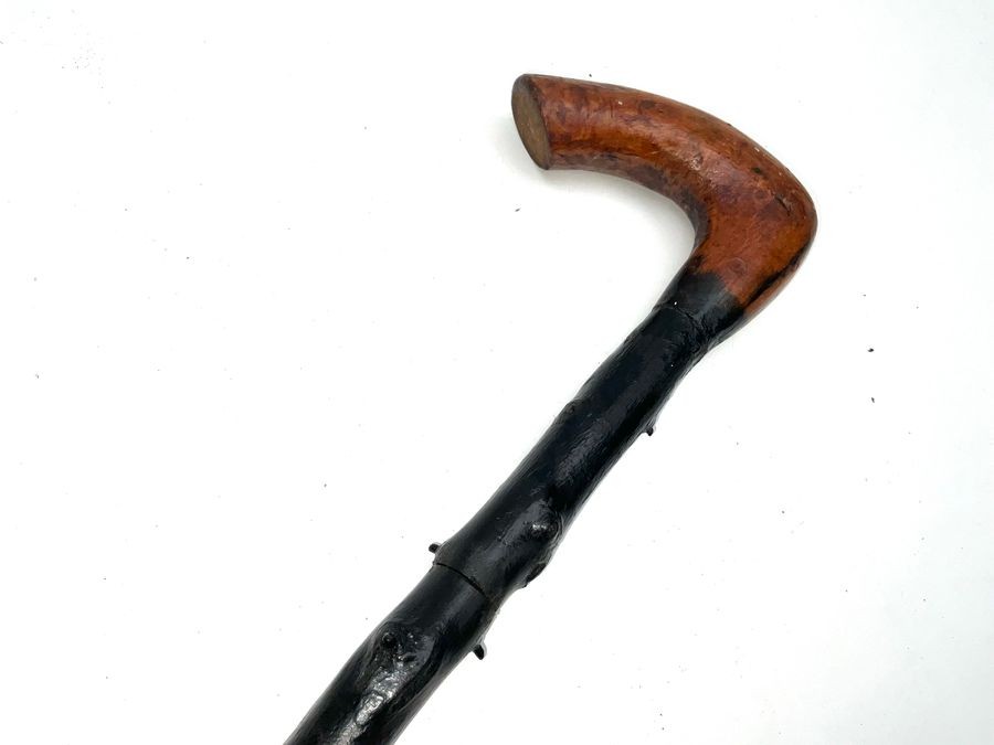 Irish Blackthorn Walking Stick Sword Stick  Hammer Head Grip