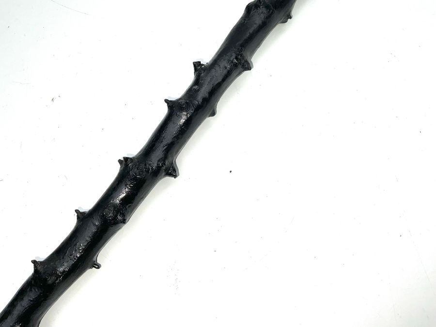 Irish Blackthorn Walking Stick Sword Stick  Hammer Head Grip