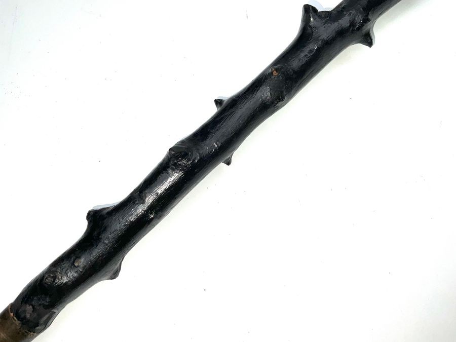 Irish Blackthorn Walking Stick Sword Stick  Hammer Head Grip