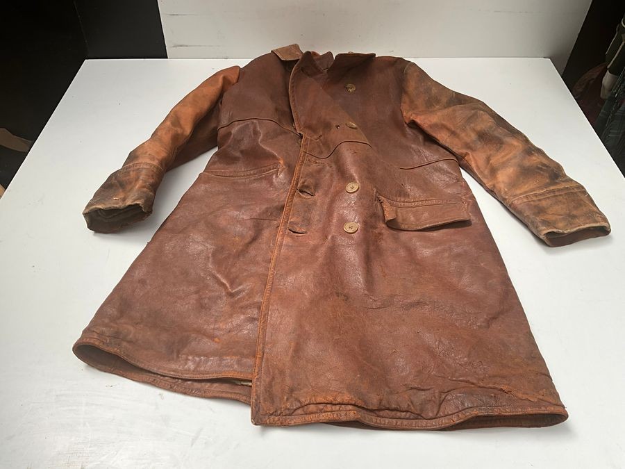 Primary image for Rfc Fighter Pilots Leather Coat