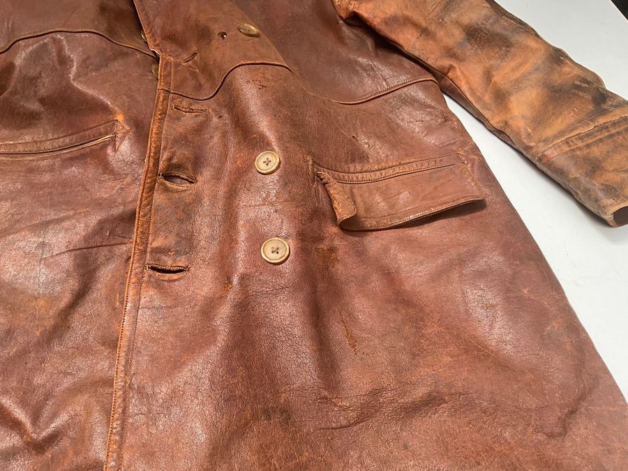 Rfc Fighter Pilots Leather Coat