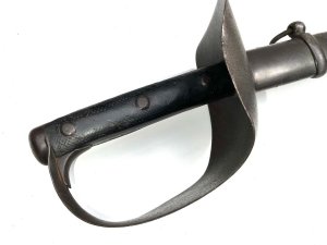 The 1899 pattern cavalry trooper’s sword was introduced on the 19th october 1899, eight days after the second boer war broke out. It was intended to be a refinement on the 1890 pattern, with a slightly shorter blade, greater protection for the hand and a longer grip. Users generally considered it on the heavy side and much more effective in the thrust than the cut: this cemented the growing consensus that cavalry swords should be built entirely for thrusting. This one for sale is in good condition comes with scabbard blades stamped for the royal small arms factory at enfield, reference dbsd4 tel: we accept online payments for all our items listed: bank transfer cash on collection or if wishing over the phone using your debit or credit cards, also doing layby payments plan, or email giving your address details & contact number and we shall send you your items invoice to make