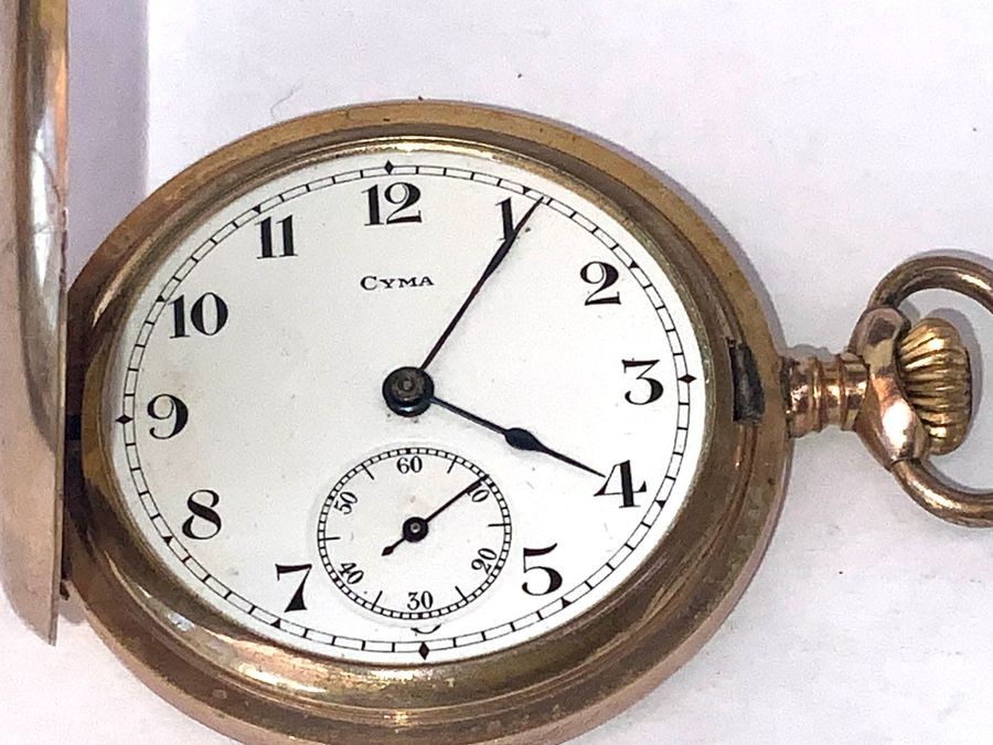 Pocketwatch Full Hunter Cyma