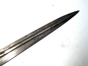 The handle consists of wooden grips with a curved quillon, and the bayonet is 650 mm in total length conditions fair as missing button release, an easy remedy, reference dbsd2 tel: we accept online payments for all our items listed: bank transfer cash on collection or if wishing over the phone using your debit or credit cards, also doing layby payments plan, or email giving your address details & contact number and we shall send you your items invoice to make