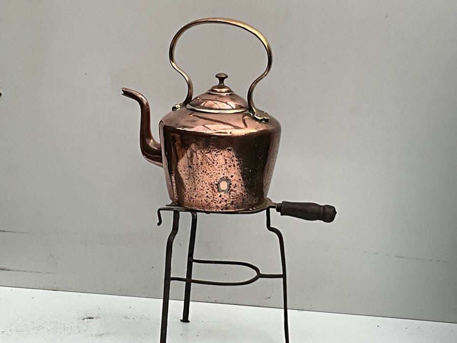 Primary image for Copper Kettle With Trivet