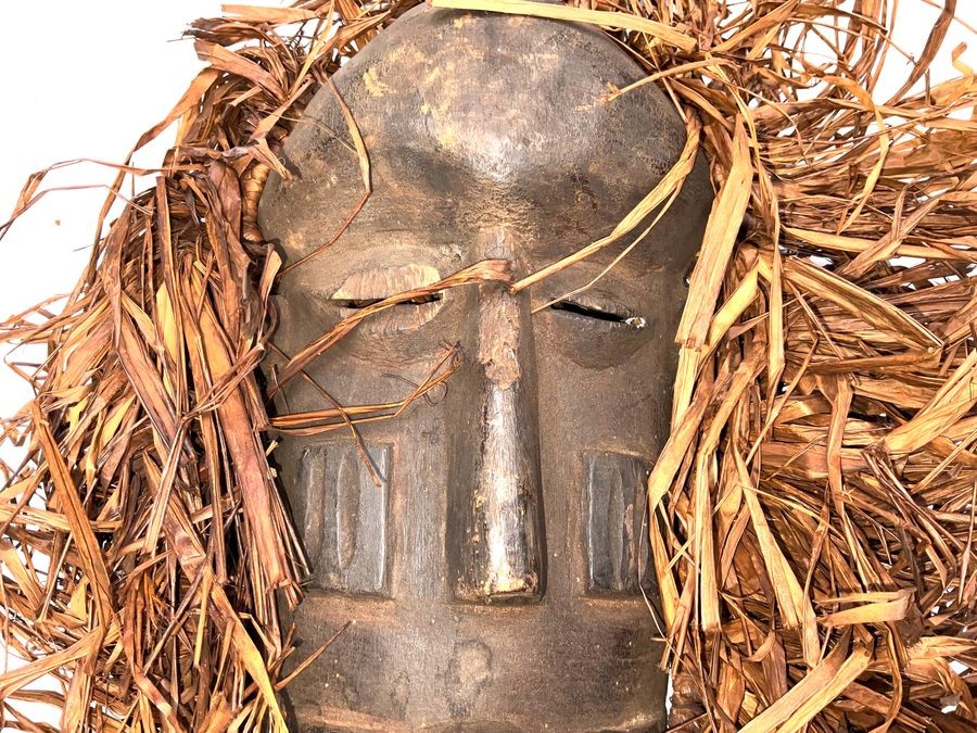 Africana Carved Mask