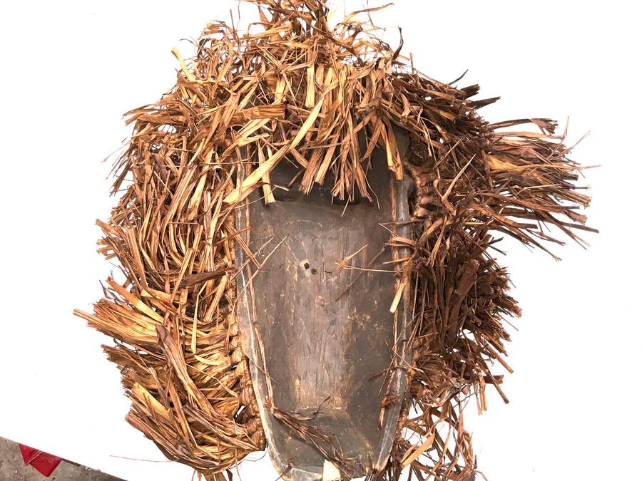 Africana Carved Mask