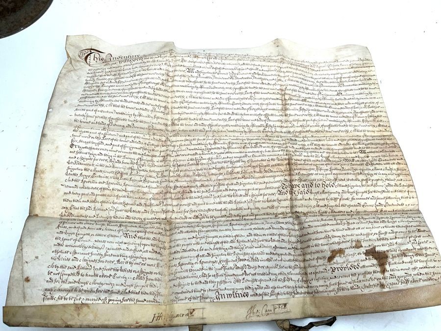 A 17th Century Manuscript Indenture
