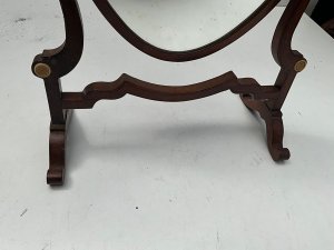 Mahogany framed mirror is good ideal for the dressing table, reference dgs tel: we accept online payments for all our items listed: bank transfer cash on collection or if wishing over the phone using your debit or credit cards, also doing layby payments plan, or email giving your address details & contact number and we shall send you your items invoice to make
