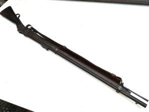 Original late 19th century british army rifle having the military crows foot and armoury stamps, length 128 cm heights 12 cm depth of 4 cm,  last saw international service ending in nepal, overall condition is fair to good actions still in excellent working conditions, offering free uk delivery on this iconic british military rifle. Reference dbss tel: we accept online payments for all our items listed: bank transfer cash on collection or if wishing over the phone using your debit or credit cards, also doing layby payments plan, or email giving your address details & contact number and we shall send you your items invoice to make