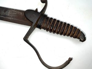 Either restoration or spares comes this sabre ideal blade replacement as when polished will look great, can't see any makers name possibly mole of birmingham, length 98 cm width 15 cm depth 3 cm, reference dbsd3 tel: we accept online payments for all our items listed: bank transfer cash on collection or if wishing over the phone using your debit or credit cards, also doing layby payments plan, or email giving your address details & contact number and we shall send you your items invoice to make