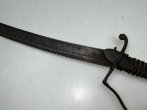 Either restoration or spares comes this sabre ideal blade replacement as when polished will look great, can't see any makers name possibly mole of birmingham, length 98 cm width 15 cm depth 3 cm, reference dbsd3 tel: we accept online payments for all our items listed: bank transfer cash on collection or if wishing over the phone using your debit or credit cards, also doing layby payments plan, or email giving your address details & contact number and we shall send you your items invoice to make