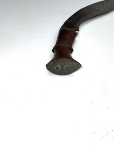 Military large bladed kukri length being 48 cm width 65 mm depth 3 cm reference dbsd3 tel: we accept online payments for all our items listed: bank transfer cash on collection or if wishing over the phone using your debit or credit cards, also doing layby payments plan, or email giving your address details & contact number and we shall send you your items invoice to make