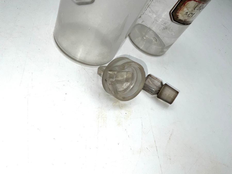 Two Chemists Medicine Bottles