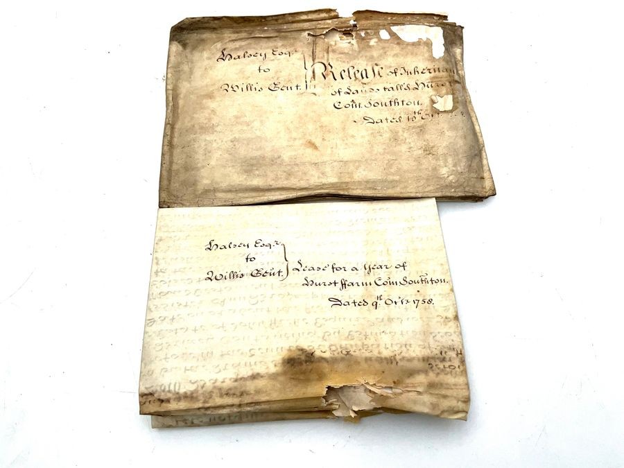 18th Century Manuscripts Indenture