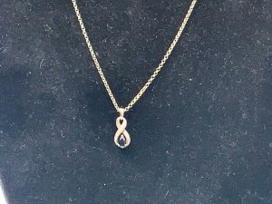 Superb refined elegant ladies attire comes this fantastic stamped 375 for 9 carat gold with sapphire and diamonds pendant and chain, all in excellent condition chains length being 50 cm approximately comes with box, reference drc3 tel: we accept online payments for all our items listed: bank transfer cash on collection or if wishing over the phone using your debit or credit cards, also doing layby payments plan, or email giving your address details & contact number and we shall send you your items invoice to make