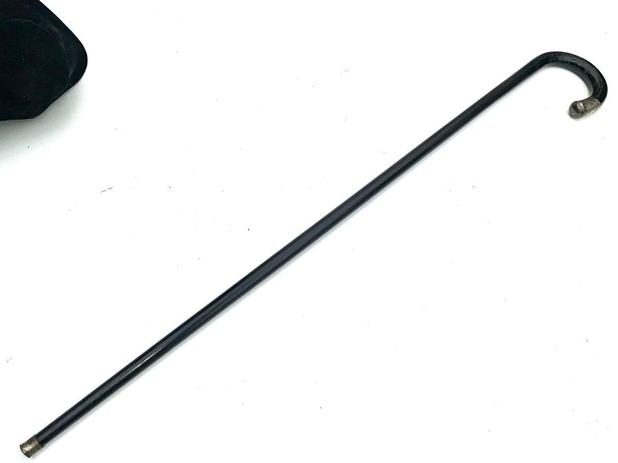 Gents Ebony Walking Stick Sword Stick