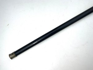 Silver hallmarks for london 1924 sticks hard ebony and in good condition all fittings very firm, german soligen rapier blade high tension and in very good condition, overall length being 88 cm across crooks handle is 12 cm diameter of stick from tops 2 cm tapering down to ferules 14 mm, from steels tip to top of handle is 80 cm, refence lp3. Tel: we accept online payments for all our items listed: bank transfer cash on collection or if wishing over the phone using your debit or credit cards, also doing layby payments plan, or email giving your address details & contact number and we shall send you your items invoice to make