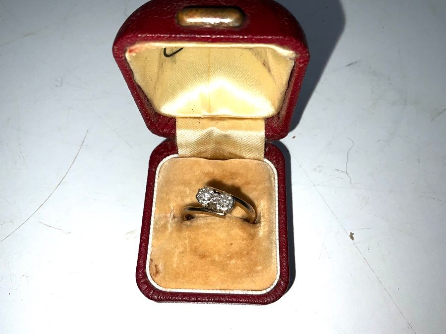 Primary image for Gold Diamonds Ring 9ct Ladies Ring