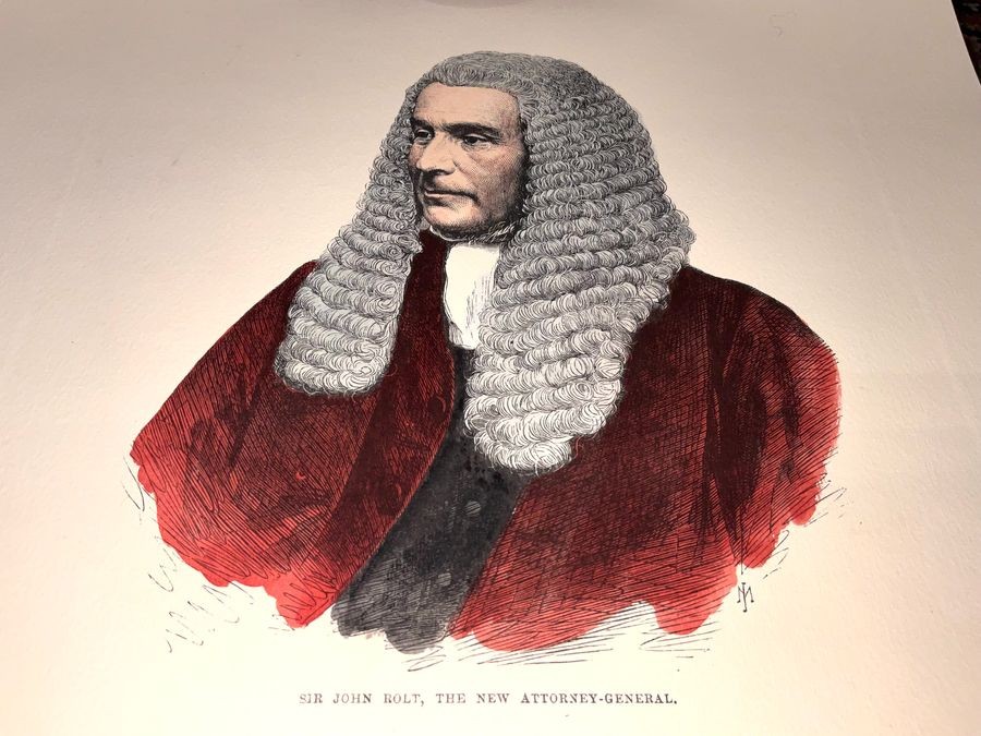 Primary image for Sir John Holt Attorney General Lithograph