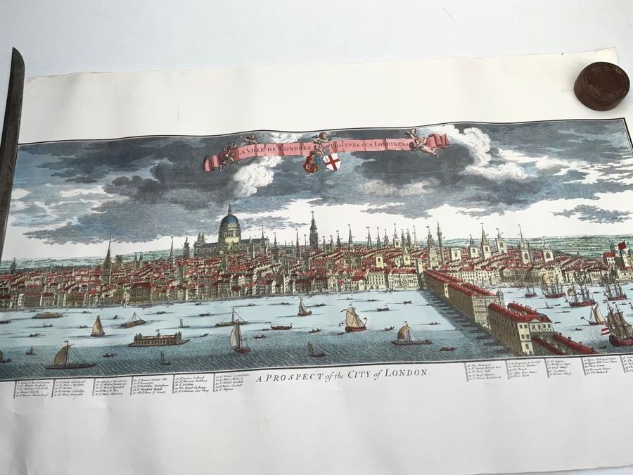 Primary image for Large Georgian Engraving Of London