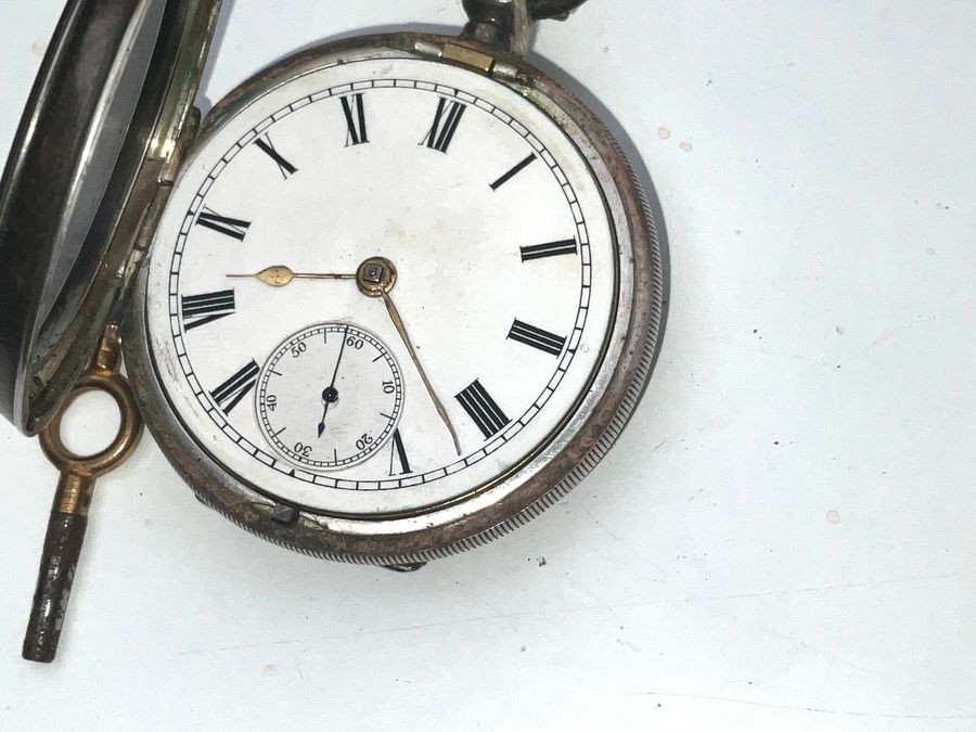 Silver Cased Pocket Watch