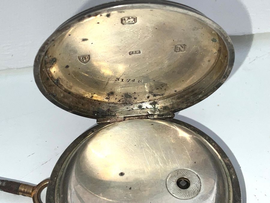 Silver Cased Pocket Watch