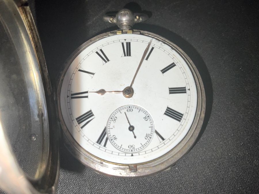Silver Cased Coventry Pocket Watch