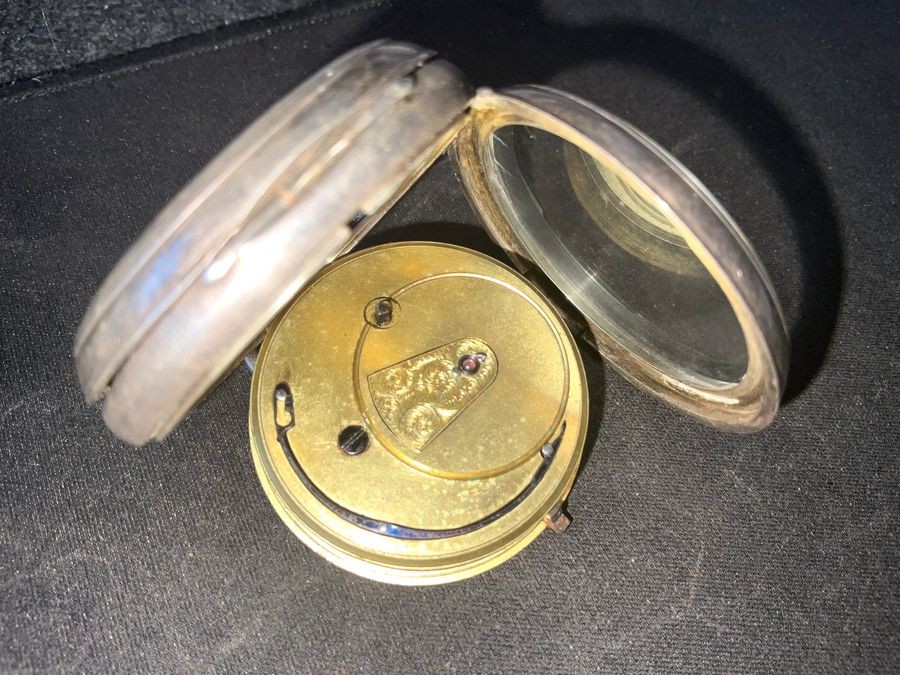 Silver Cased Coventry Pocket Watch