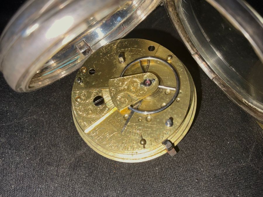Silver Cased Coventry Pocket Watch
