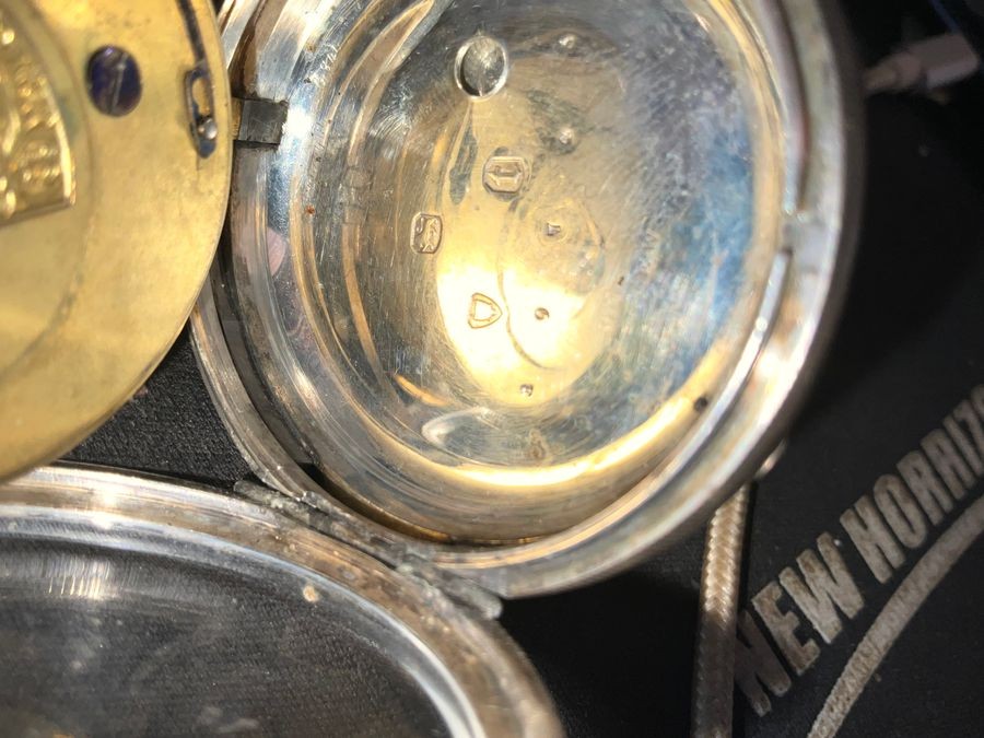 Silver Cased Coventry Pocket Watch