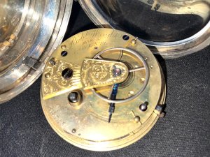 Case being hallmarked for london the watch made in coventry by robert wright, movement fusse, dials not perfect but very presentable watch’s in very good condition and excellent working order, a beautiful watch diameter being 5 cm, heights 1.5 cm, reference drc5 tel: we accept online payments for all our items listed: bank transfer cash on collection or if wishing over the phone using your debit or credit cards, also doing layby payments plan, or email giving your address details & contact number and we shall send you your items invoice to make