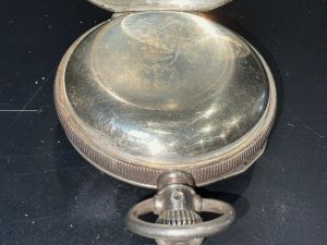Sterling waltham top wind movement and waltham case all in superb working order and excellent condition, dial perfect keeping good this is exceptional heavy cased diameter of which is 5.5 cm has a height of 2.2 cm reference dr7 tel: we accept online payments for all our items listed: bank transfer cash on collection or if wishing over the phone using your debit or credit cards, also doing layby payments plan, or email giving your address details & contact number and we shall send you your items invoice to make