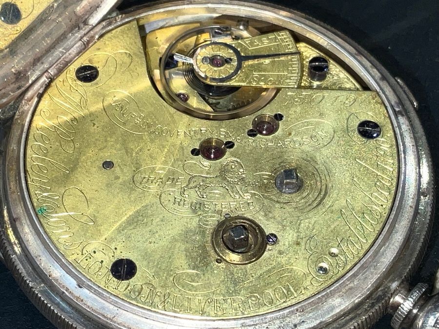 Pocket Watch Coventry Chronograph By Richardson