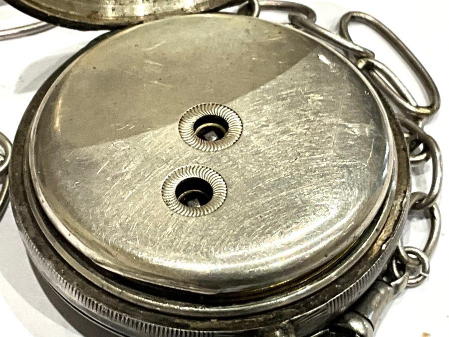 Pocket Watch Solid Silver Cased
