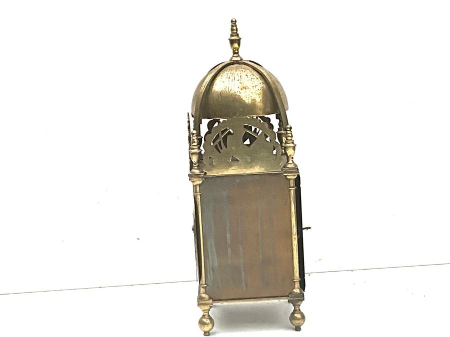 Laing Of Glasgow Lantern Clock Twin Train Circa 1900’s