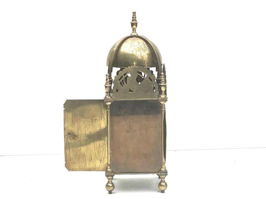 Laing Of Glasgow Lantern Clock Twin Train Circa 1900’s