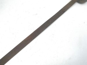 Rare sword showing much use but looking fantastic, from my late grandfather’s collection length in total being 115 cm width across grips 12 cm depth being 9 cm, reference dbss tel: we accept online payments for all our items listed: bank transfer cash on collection or if wishing over the phone using your debit or credit cards, also doing layby payments plan, or email giving your address details & contact number and we shall send you your items invoice to make