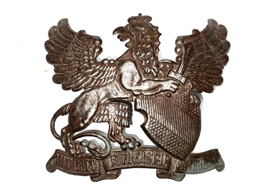 Primary image for German Baden Helmet Badge 1ww Era