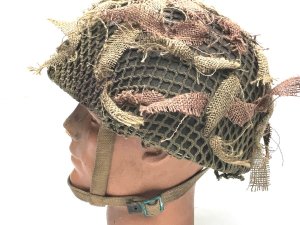 The post-war british paratrooper helmet was primarily the helmet, steel, airborne troops mk ii (hsat mk ii), which continued standard military service through the cold war until the early 1980s. This one seems to have an early date 194- something hard to decipher but looks like ending in 9, good original webbing complete chin strap and webbing size 66 quite large, condition of all is excellent, make great renactment item of for the collection, reference dbss. Tel: we accept online payments for all our items listed: bank transfer cash on collection or if wishing over the phone using your debit or credit cards, also doing layby payments plan, or email giving your address details & contact number and we shall send you your items invoice to make