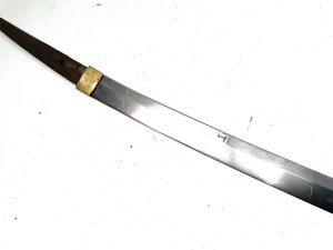 Saya showing loss of leather sheaf in lower section, blades in reasonable good polish, tangs signed handles in good shape and condition, length in total 102cm across the guard is 8cm de-th being 6cm, reference dbss tel: we accept online payments for all our items listed: bank transfer cash on collection or if wishing over the phone using your debit or credit cards, also doing layby payments plan, or email giving your address details & contact number and we shall send you your items invoice to make