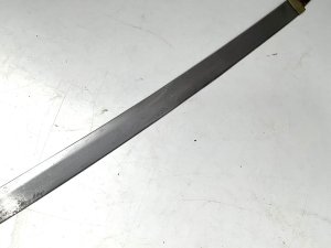 Small blade length of 59cm from tip to tip in reasonable polish, comes with the inner wooden saya which will need some restoration, reference dbsd3 tel: we accept online payments for all our items listed: bank transfer cash on collection or if wishing over the phone using your debit or credit cards, also doing layby payments plan, or email giving your address details & contact number and we shall send you your items invoice to make