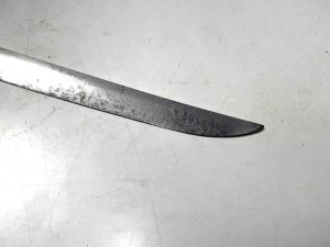 Small blade length of 59cm from tip to tip in reasonable polish, comes with the inner wooden saya which will need some restoration, reference dbsd3 tel: we accept online payments for all our items listed: bank transfer cash on collection or if wishing over the phone using your debit or credit cards, also doing layby payments plan, or email giving your address details & contact number and we shall send you your items invoice to make