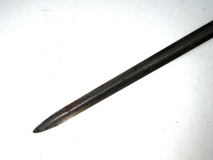 Rare 4 edged bayonet consider continental conditions very good, length in full being 55cm height 9cm depth of 3cm, reference dbsd2 tel: we accept online payments for all our items listed: bank transfer cash on collection or if wishing over the phone using your debit or credit cards, also doing layby payments plan, or email giving your address details & contact number and we shall send you your items invoice to make