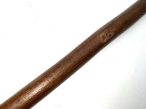 Lion faced grip late victorian conditions very good very strong grip overall length of 93 cm length across grips 14cm sticks diameter from tops 3.5cm tapering down to the bottom 2cm, from steel tip to top of handle is 83cm, reference lc34 tel: we accept online payments for all our items listed: bank transfer cash on collection or if wishing over the phone using your debit or credit cards, also doing layby payments plan, or email giving your address details & contact number and we shall send you your items invoice to make