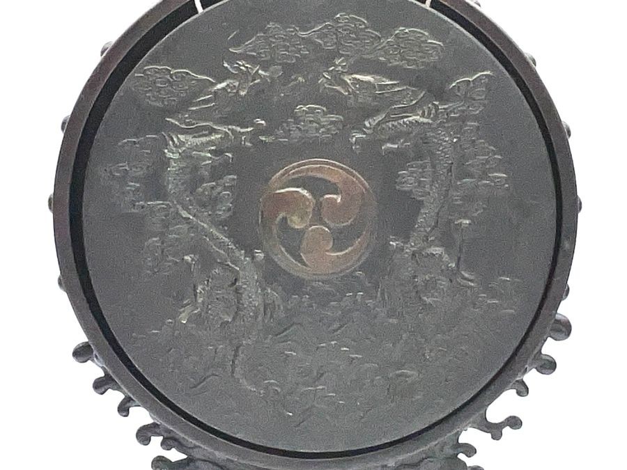 Japanese Dinner Gong In Bronze Victorian